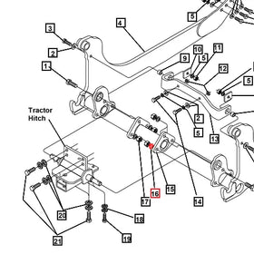 Mahindra Tractor Lockwasher 5/8 Inch KMW05442014 Mahindra Direct Parts