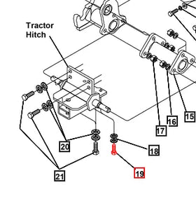 Mahindra Tractor Lockwasher KMW05402028 Mahindra Direct Parts