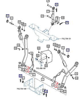 Mahindra Tractor Lower Link Pin Long Spacer 11615200020 Mahindra Direct Parts