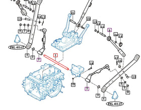 Mahindra Tractor Lower Link Pin / Shaft 11105200010 Mahindra Direct Parts