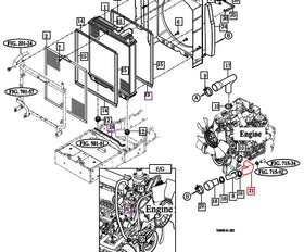 Mahindra Tractor Lower Radiator Hose At Engine 12601040220 Mahindra