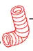 Mahindra Tractor Lower Radiator Hose (Long Section) 006001629B2