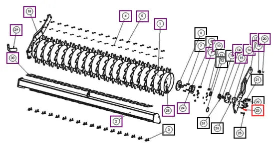 Mahindra Tractor M 10*40 Screw TM10003934 Mahindra Direct Parts