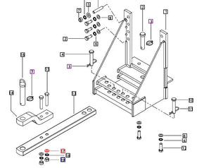 Mahindra Tractor M16 Flat Washer 008007995B1 Mahindra