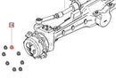 Mahindra Tractor M18 Lug Nut 008007519C1 Mahindra