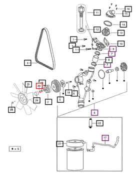 Mahindra Tractor M8 Nut 008008745B1 Mahindra