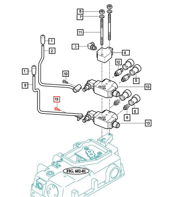Mahindra Tractor M8 x 20 Hex Bolt V2173608020 Mahindra