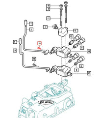 Mahindra Tractor M8 x 25 Hex Bolt V2173608025