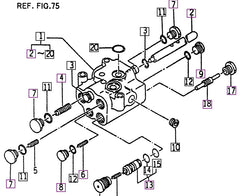 Mahindra Tractor Main Control Valve 16495072000