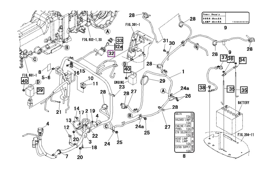 Mahindra 2615 Tractor Wiring Diagram