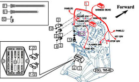 Mahindra Tractor Main Wiring Harness 12386683004 Mahindra Direct Parts