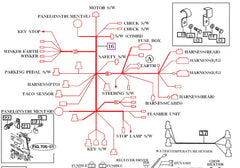 Mahindra Tractor Main Wiring Harness 17686692002