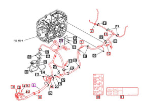 Mahindra Tractor Main Wiring Harness 19460713000 Mahindra Direct Parts