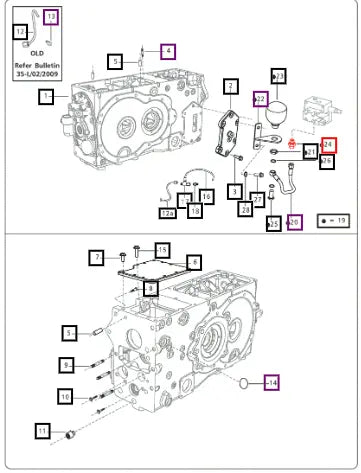 Mahindra Tractor Male Stud Coupling G1/4" - 12mm Dia. Pipe E007204398D1 Mahindra Direct Parts