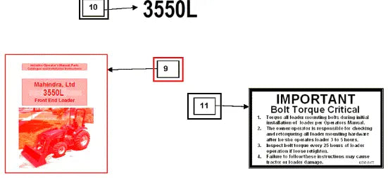Mahindra Tractor Manual - Operators KMW15031256 Mahindra Direct Parts