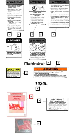 Mahindra Tractor Manual, Operator And Parts KMW15031315 Mahindra Direct Parts