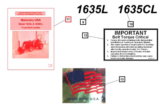 Mahindra Tractor Manual, Operator And Parts KMW15031330 Mahindra Direct Parts
