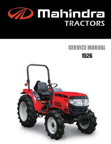 Mahindra Tractor 1526 (Gear / Shuttle and HST) Manuals - Digital Download PDF Mahindra Direct Parts