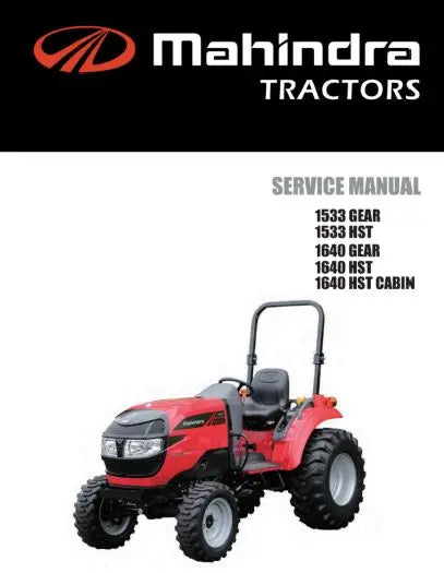 Mahindra Tractor Manuals - Digital Download PDF Mahindra Direct Parts