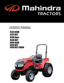 Mahindra Tractor Manuals - Digital Download PDF Mahindra Direct Parts