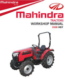 Mahindra Tractor Manuals - Digital Download PDF Mahindra Direct Parts