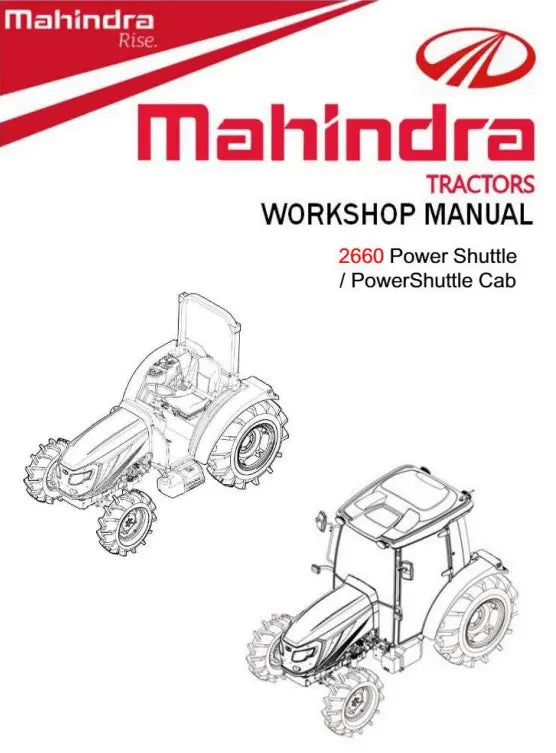 Mahindra Tractor Manuals - Digital Download PDF Mahindra Direct Parts