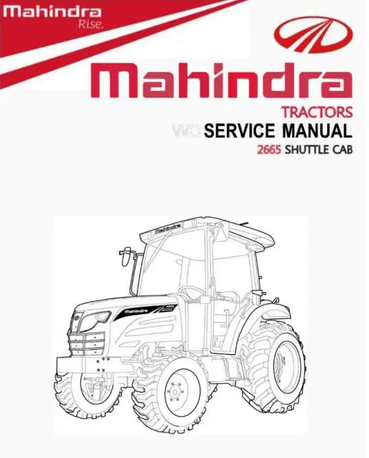 Mahindra Tractor Manuals - Digital Download PDF Mahindra Direct Parts