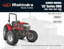 Mahindra Tractor Manuals - Digital Download PDF Mahindra Direct Parts