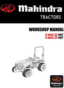Mahindra Tractor Manuals - Digital Download PDF Mahindra Direct Parts