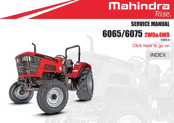 Mahindra Tractor Manuals - Digital Download PDF Mahindra Direct Parts