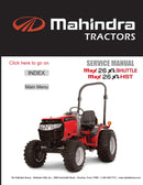 Mahindra Tractor Manuals - Digital Download PDF Mahindra Direct Parts