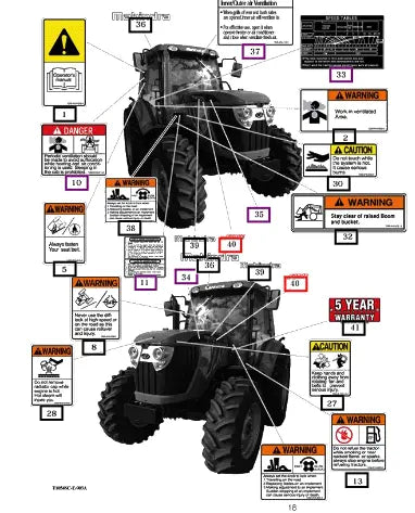 Mahindra Tractor Mark, Emblem M Force 12689011860 Mahindra Direct Parts