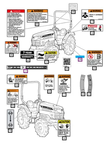 Mahindra Tractor Mark, Ornament(lh/2638hst) 11339010040 Mahindra Direct Parts
