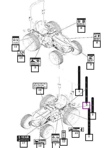 Mahindra Tractor Mark, Ornament(rh) 11209030020 Mahindra Direct Parts