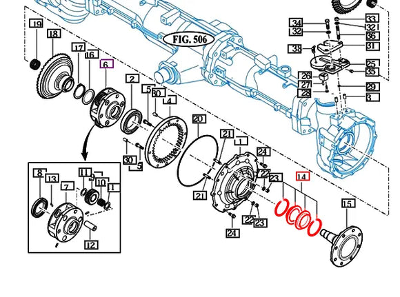 Mahindra Tractor Mechanical Seal 17994420020 Mahindra Direct Parts