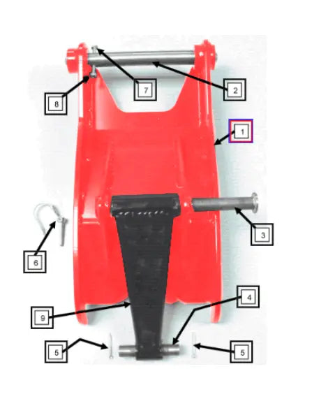 Mahindra Tractor Mechanical Thumb Kit AMEMHB1603 Mahindra