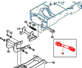 Mahindra Tractor Mid Mount Mower PTO Drive Shaft 93801009990 Mahindra