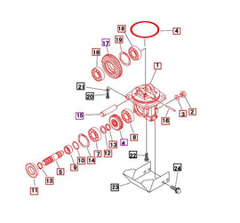 Mahindra Tractor Mid PTO Assembly Mahindra Direct Parts