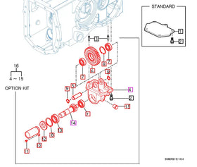 Mahindra Tractor Mid PTO Kit 12382702000 Mahindra