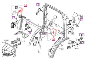 Mahindra Tractor Mirror 19463541000 Mahindra