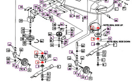 Mahindra Tractor Mower Bearings 25mm ART512110 Mahindra Direct Parts