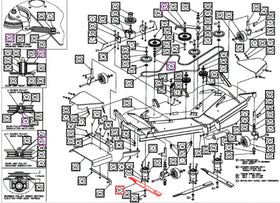 Mahindra Tractor Mower Blade AME050007 Mahindra