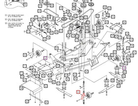 Mahindra Tractor Mower Deck Spindle Yoke Weldment RH Mahindra Direct Parts
