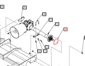 Mahindra Tractor Mower Gasket Gearbox Ul CKSX09F00150N-FM Mahindra Direct Parts