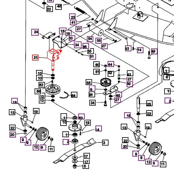 Mahindra Tractor Mower Gear Box ART513680 Mahindra Direct Parts