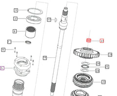 Mahindra Tractor Needle Bearing 000012345P04