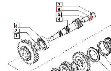 Mahindra Tractor Needle Bearing 006500581C1 Mahindra Direct Parts