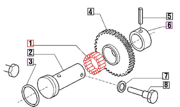 Mahindra Tractor Needle Bearing 006500605C1 Mahindra Direct Parts