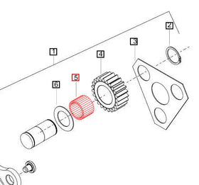 Mahindra Tractor Needle Bearing 006514889U1 Mahindra Direct Parts