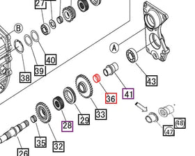 Mahindra Tractor Needle Bearing 07802323920 Mahindra Direct Parts